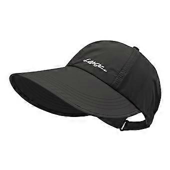 Wide brim foldable summer sun cap UPF 50+ Maximum UV Sun Protection. Morning Running & Gardening Work