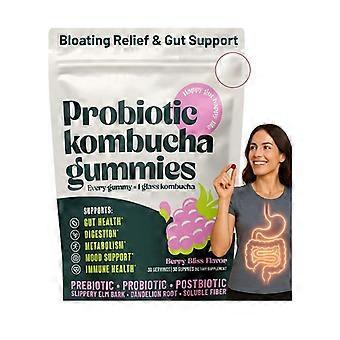 Kombucha Gummies Voedingsgels & Kauwsnoepjes 30 stuks