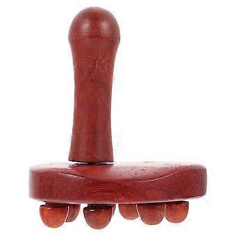 Foot Shape Massage Device Wooden Muscle Massager for 1Pcs