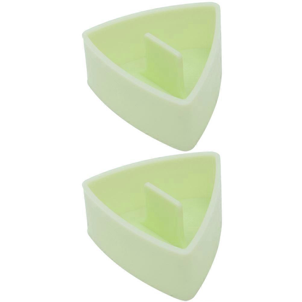 Kitchen Accessory Rice Ball Mold Triangular Onigiri Mold for 2Pcs