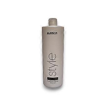 Spray de fixação extrema Subrina Professional Style Finish Wet Hair Spray para estilização 1000 ml