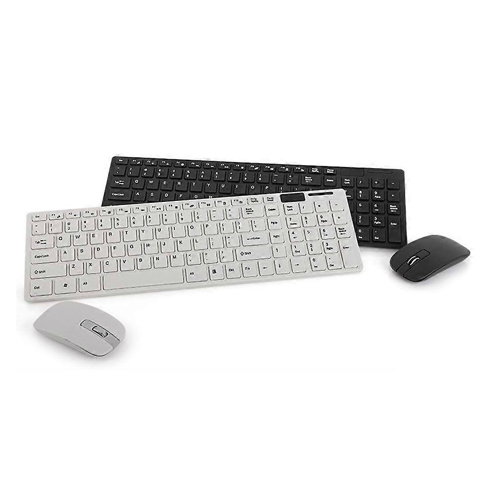 Wireless Keyboard Mouse 2.4g Ultra-Thin Keyboard for Computer Use