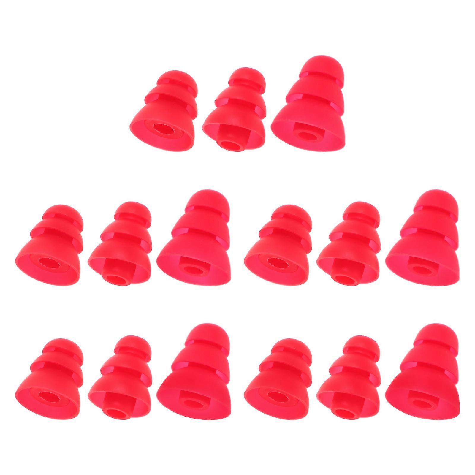 15pcs Earbud Caps Silicone Ear Tips Earphone Tips Replacement Earbud Tips