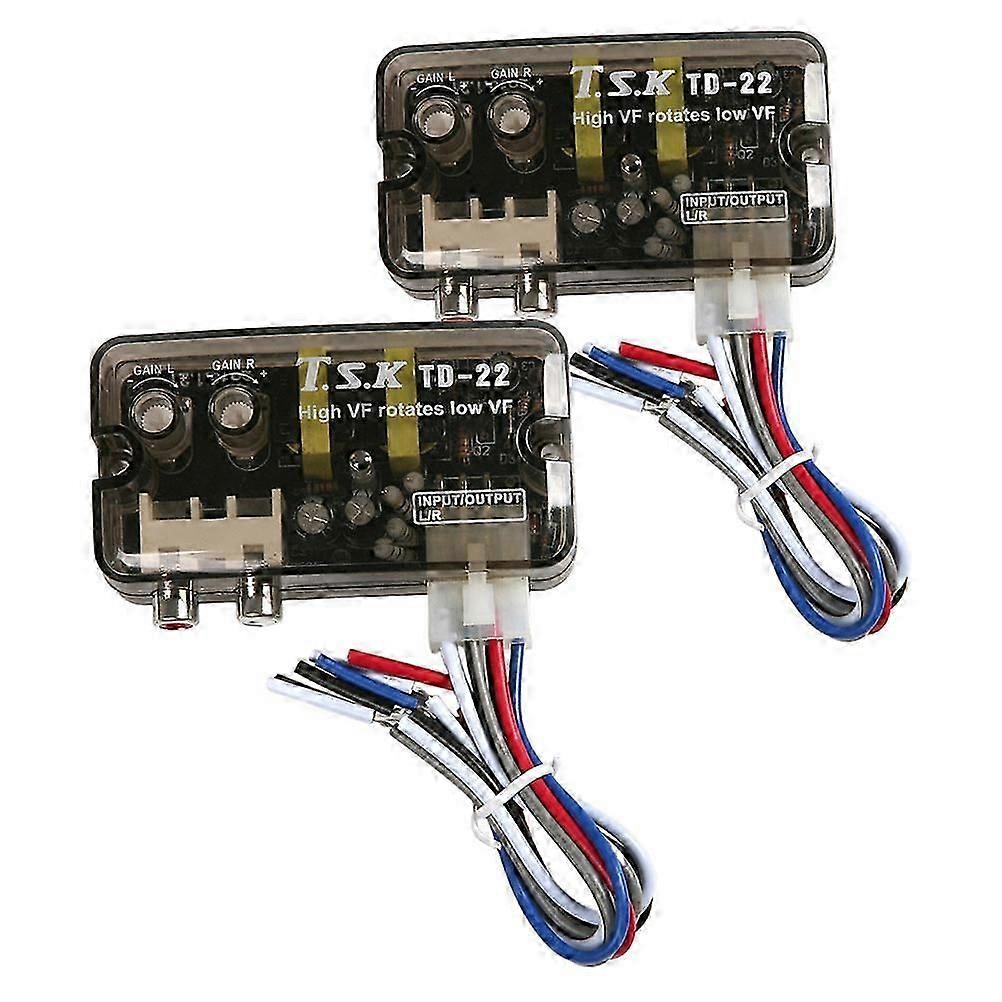 Audio Converter Car Audio Converter for Amplifier with Delay Function