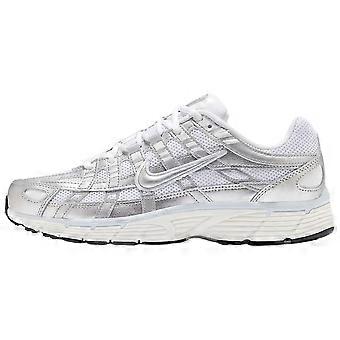 Nike P-6000 Hvite Blå Tint Sail Metallisk Sølv Damesneakers BV1021-106