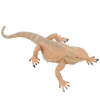 Bearded Dragon Figurine Realistic Plastic Lizard Reptile Figurine Educational Prop