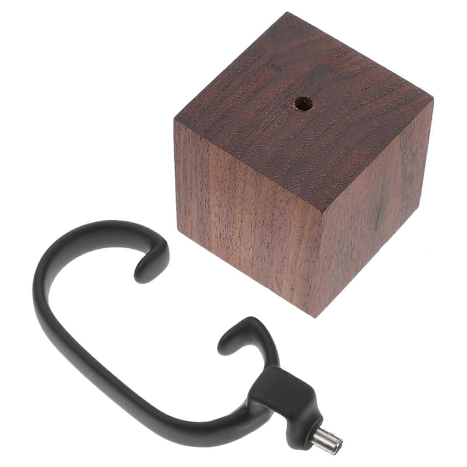 Wood Base Watch Display Stand Bracket Stand Rack C Ring Watch Display Prop