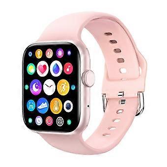 Smartwatch (telefoon beantwoorden/kiezen), 1,72" HD full touchscreen fitness tracker GPS met Bluetooth oproep/sms/hartslag/bloedzuurstof/slaapmonitoring voor An