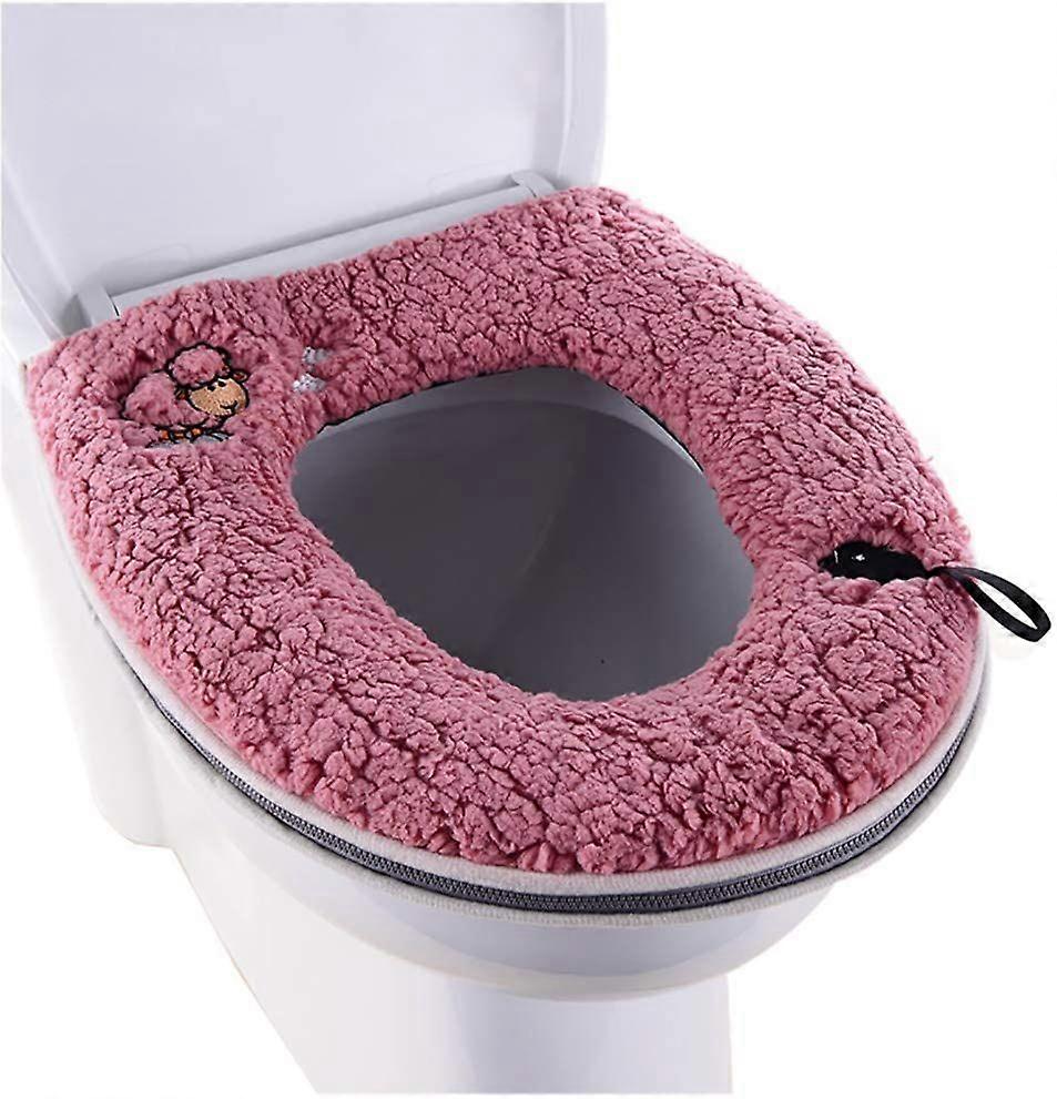 Tapete Lavável Quente Plush Rosa 14,2 * 17,7 polegadas