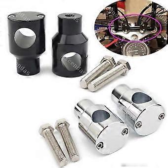 22MM 25MM New Motorcycle Handlebar Riser Bracket Clamp Kit for 1'' 7/8 Handlebar Universal for Harley Honda Kawasaki Suzuki XL