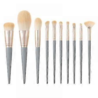 Set Of 10 Super Soft Makeup Brush