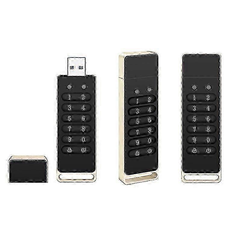2026 Good!! Encrypted USB flash drive hardware encryption, auto-lock, fast read, plug and play prevents data leakage, multi-system compatibility