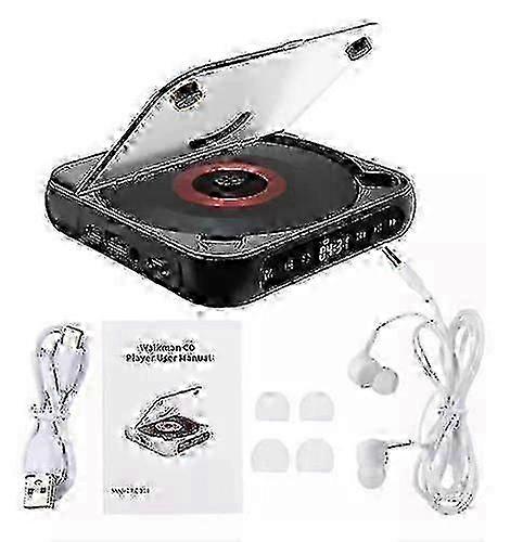 Lecteur CD portable Bluetooth cadmium 2025