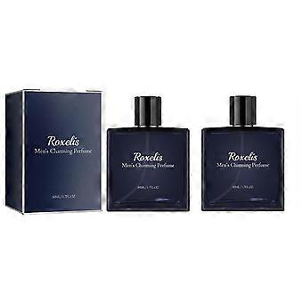 2pcs Men's Cologne Citrus Vanilla Scent for Romantic Occasions 3.4oz with Essential Oils