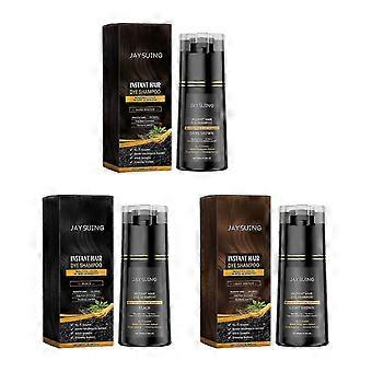 Plant Extract Hair Color Shampoo - Long Lasting, Nourishing, Easy DIY Hair Dye for Sensitive Scalp, Vibrant & Bright Color Remains Wash After Wash