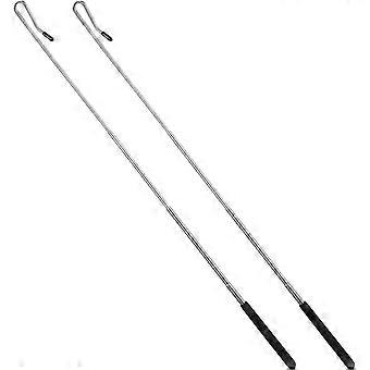 2-Piece Doll Handle Arm Control Rod, 8-21 Inch Telescopic Stainless Steel Professional Doll Handle Rod Accessory, Easy-to-Use Doll Arm Tool