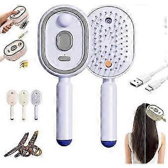 Superior Electric Spray Air Cushion Massage Hair Comb, Electric Spray Air Cushion Comb for Women, Anti Tangle Hair Brush for Home Spa, Reduce Frizz,