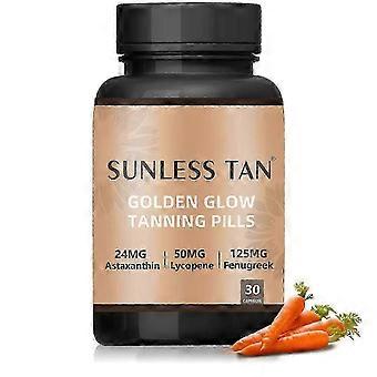 Natural Glow Tanning Pills with Carotenoid Blend for Fast Sunless Tan and LongLasting Golden Glow (1PCS)-bl