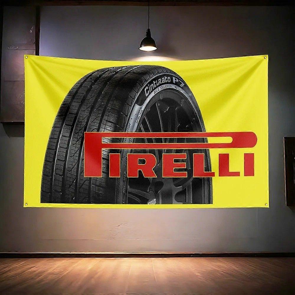 Drapeau Pirelli pour voitures ED-0651