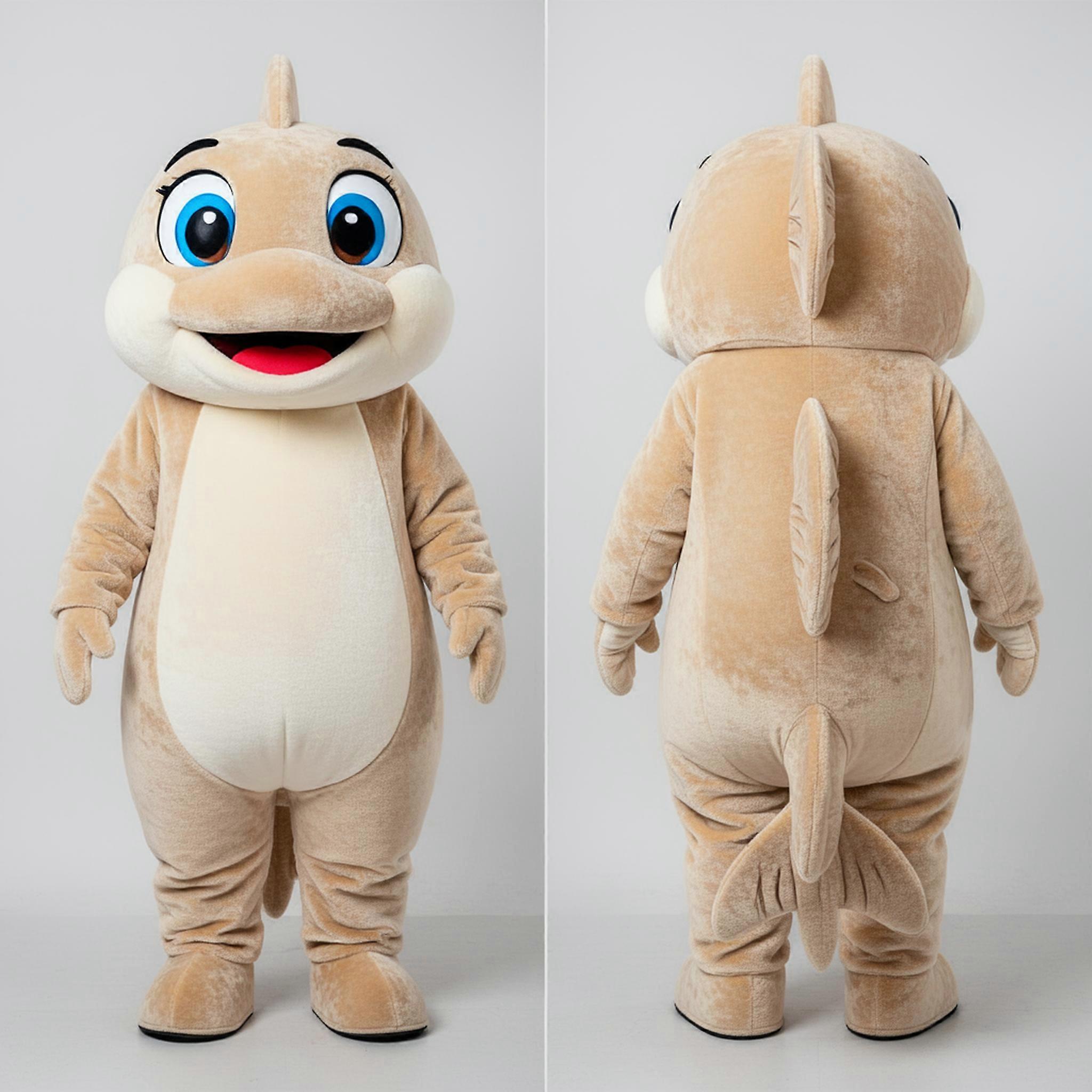 MASTICOT Beige Rounded Cod Mascot