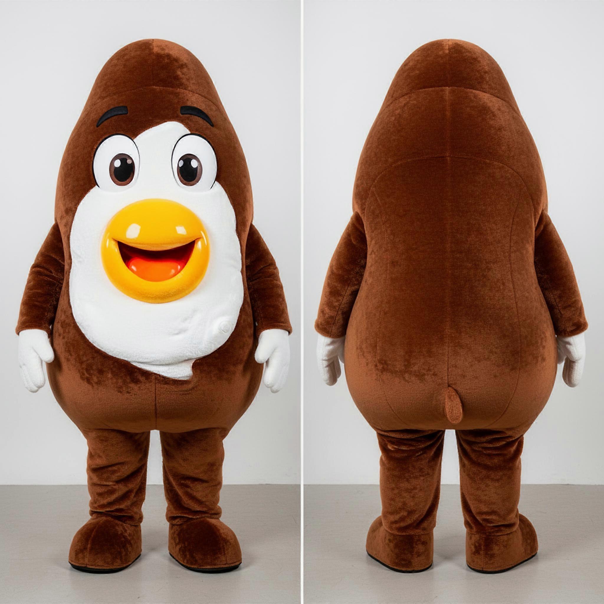 MASTICOT Rust Orange Cheerful Shakshuka Mascot