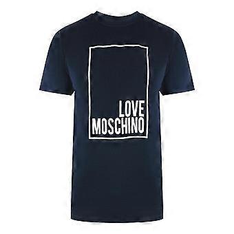 Moschino Herren-T-Shirt mit Box-Logo