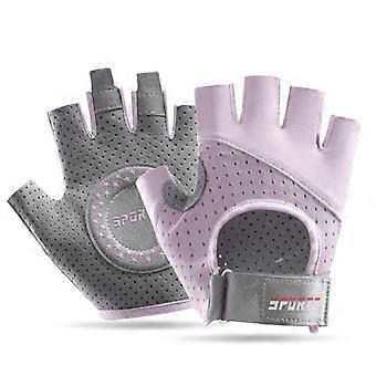 Breathable Workout Gloves 1Pair Padded Palm Weight Lifting Gloves for Gym Training Cycling and Crossfit Exercise