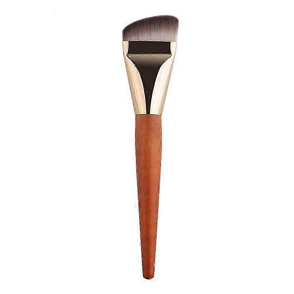 Flat Foundation Brush, Non Marking Liquid Foundation Makeup Brush Flat Head T5V9