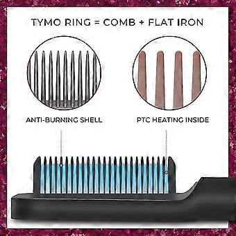 Hair Straightener Comb Matte Black