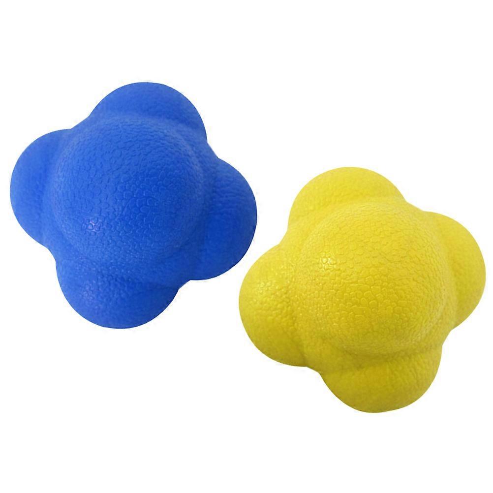 Workout Ball for Reflex Training 2Pcs Assorted Color Pair