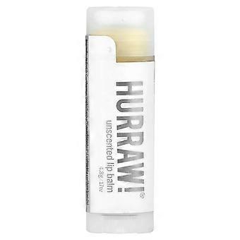 6 kpl Hurraw! -huulibalmsia, huulivoide, tuoksuton, 4,8 g (0,17 oz).