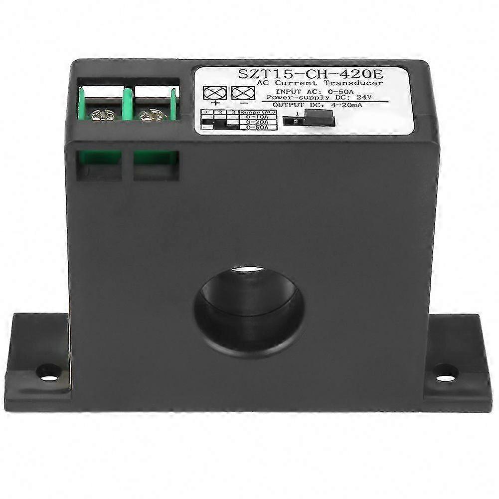 AC Current Conversion | SZT15-CH-420E Current Transducer Transmitter Sensor 0-50A