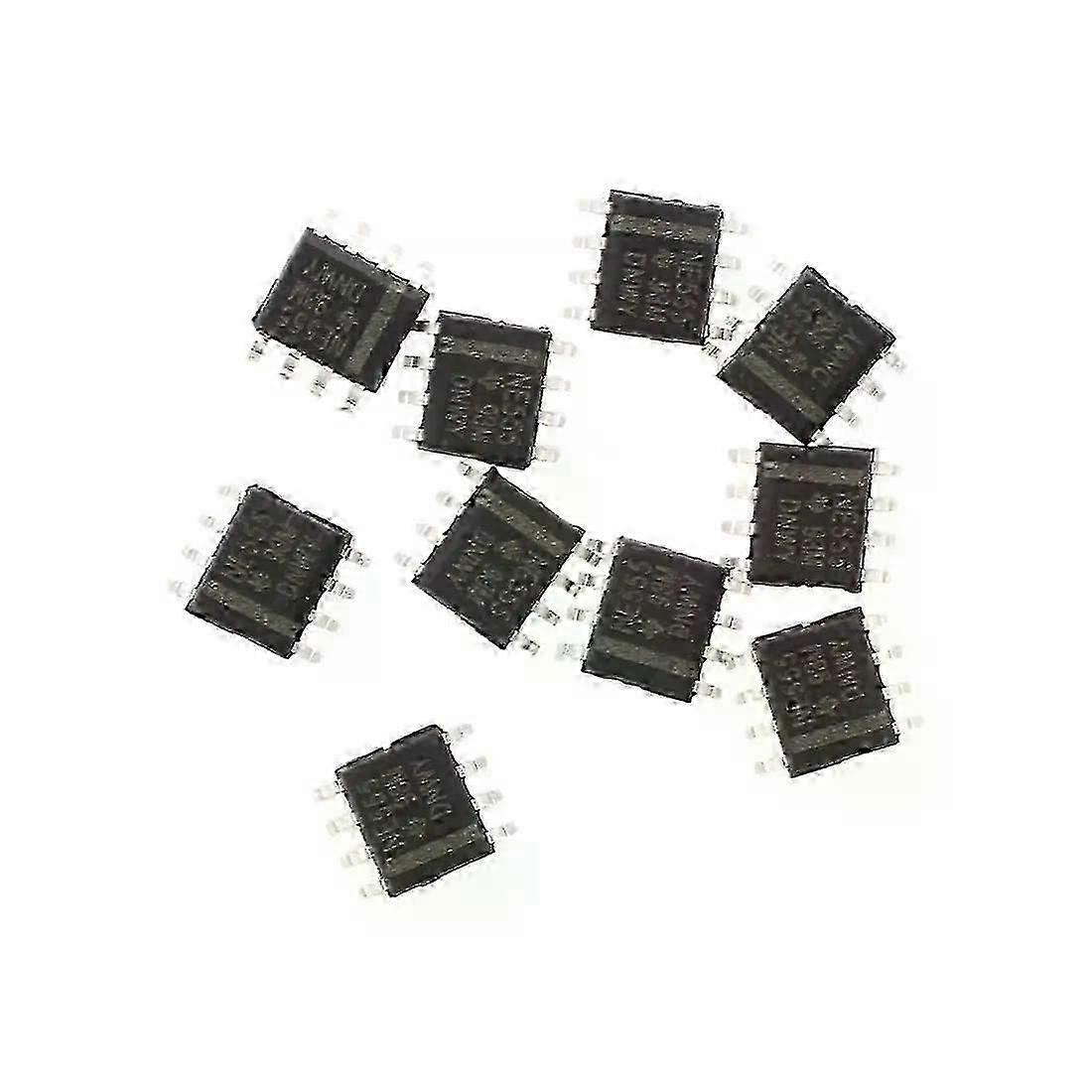 10 st 8-polig IC SMD-timer NE555