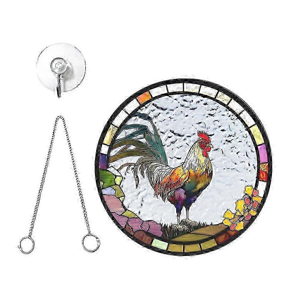 Realistic Acrylic Rooster Wall Hanging