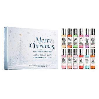 Amz Christmas Countdown Perfume Set Various Fragrance Portable Layered Fragrance Gift Box Gift Perfume