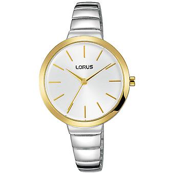 Lorus nainen kvartsi analoginen naisten Watch ruostumattomasta teräksestä ranne koru RG218LX9