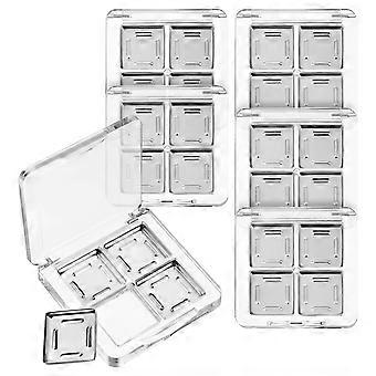 Empty Makeup Palette Eyeshadow Palette for Organizing 24Pcs Transparent Containers