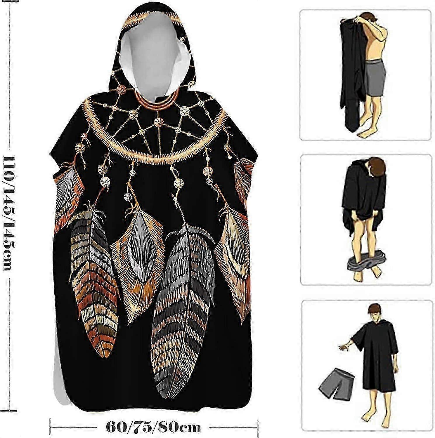 Animal Print QuickDry Changing Poncho