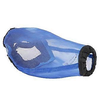 Anti-Mosquito Dog Muzzle Adjustable Breathable Bite-Resistant Pet Mask Outdoor Walking Training Comfortable Safe Play S
