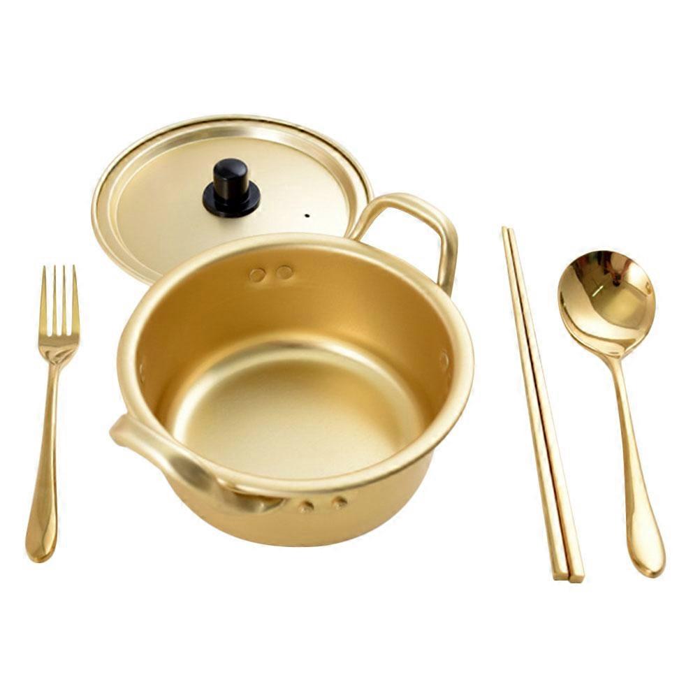 Multi-Function Korean Pot Ramen Cooking Pot for Home Use 2Sets