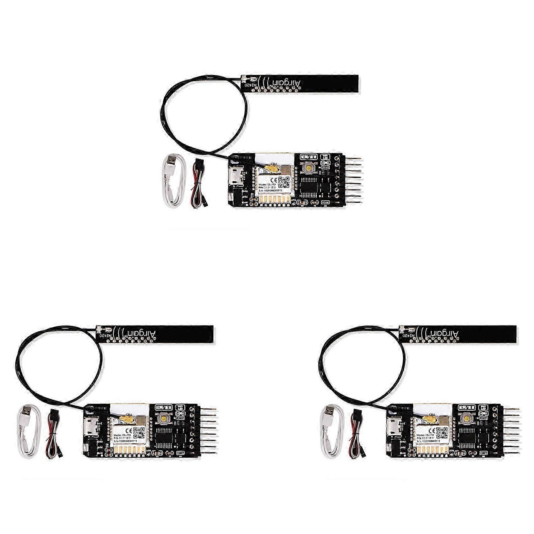 3X Tuya Wifi Computer-Power Reset Switch USB Card for PC Destop Computer,APP Remote Control 433 RF,USB Basic-JNNJV