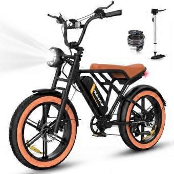COLORWAY BK29 – 20" Elektrische Mountainbike Fat Bike 4.0, 250W Motor, 48V 15Ah Batterij, Shimano 7 Versnellingen