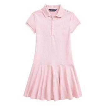 Ralph Lauren Girls Short-Sleeved Polo Shirt Dress