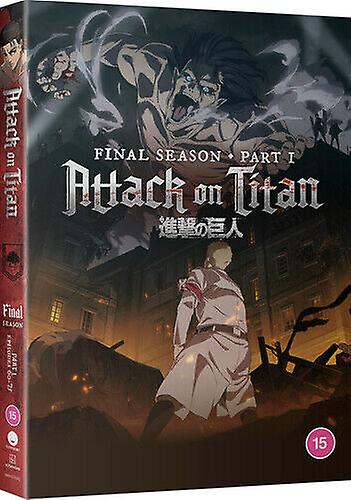 Attack On Titan The Final Season - Part 1 DVD (2022) Kenji Nagasaki cert 15 2 - Region 2