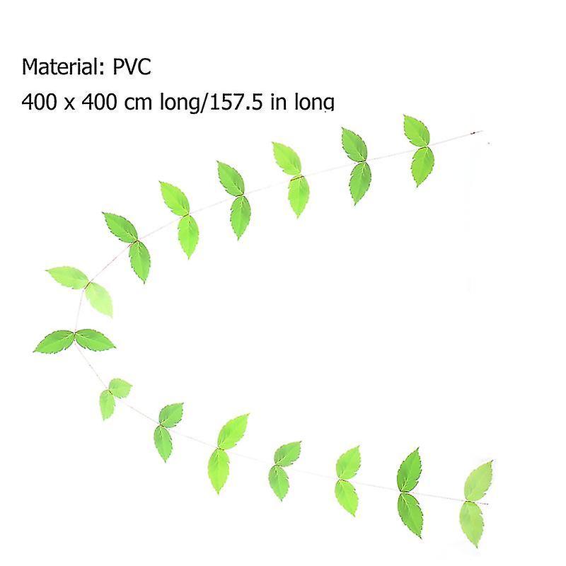 400Cm Random Color 2pcs Party Streamers & Curtains 2pcs Classroom Party Leaves Banner Decorative Han