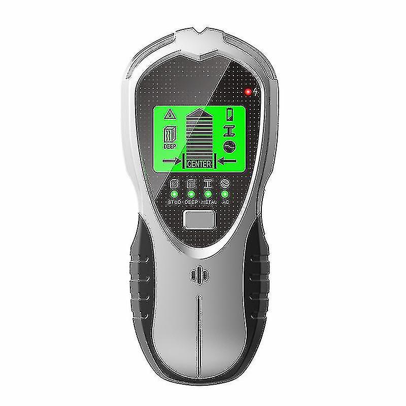 4-in-1 Wall Detector With Lcd Indicator And Audible Warning