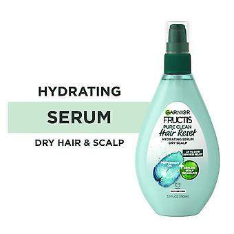 Garnier Fructis Pure Clean Hair Reset Anti-dryness Serum, Dry Scalp, 5.07 Fl Oz