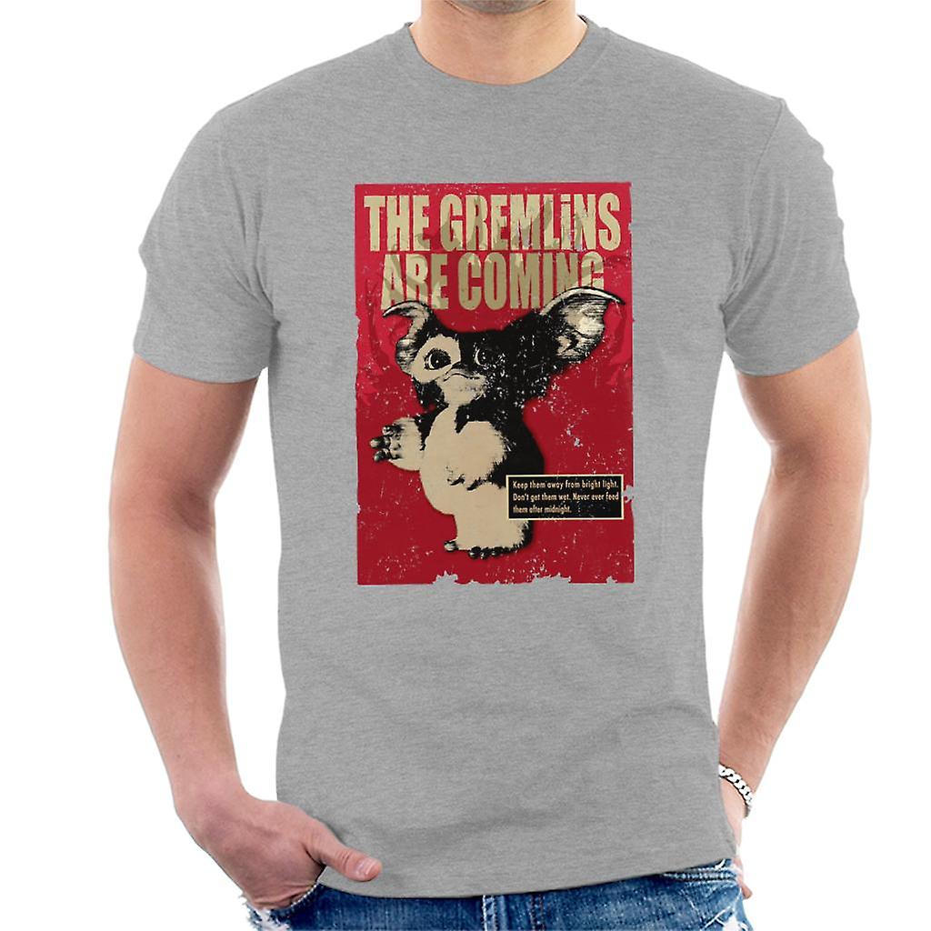 Gremlins Gizmo They Are Coming Men's T-Shirt