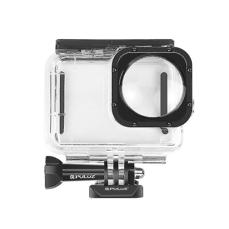 40m Waterproof Housing Protective Case For Gopro Hero10 Black / Hero9 Black Max Lens Mod (transparent)