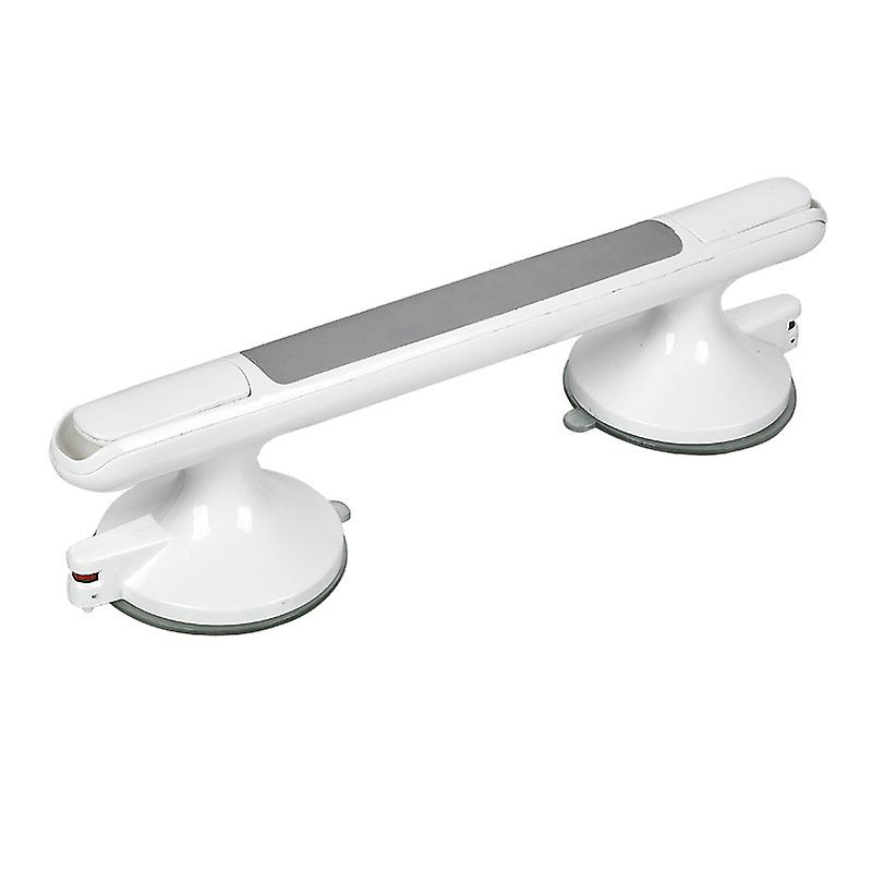 Plastic Bath Handle, Shower Handle Suction Cup, Wall Mounted Grab Bar with Suction Cup